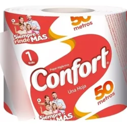 papel higienico confort 50m