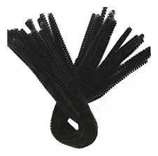 Limpia Pipas color negro 10 unidades