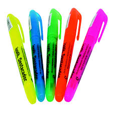 Destacador  lápiz varios colores Torre o Isofit